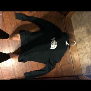 Women’s the north face black hoodie